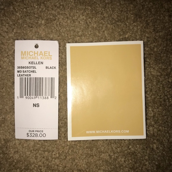 NWT Authentic Leather Michael Kors Kellen Satchel - Picture 5 of 8